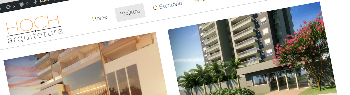 Novo site Hoch Arquitetura